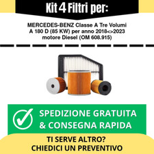 Kit Tagliando 4 Filtri per