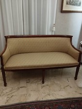 Divanetto art nuveau con