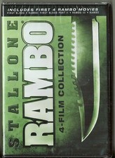 Rambo DVD 1, 2, 3, 4 Film
