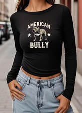 Camicia cropped American Bully