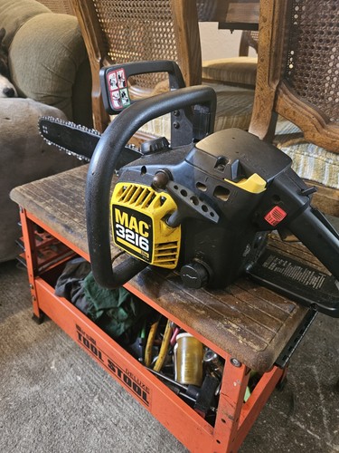 Mcculloch mac chainsaw runs - mac,