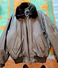 GIUBBOTTO VINTAGE  ANNI 90 CONBIPEL VERA PELLE CON COLLO PELLICCIOTTO RIMOVIBILE