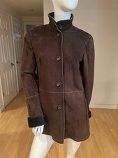 $3000 ARTICO GIACCA SHEARLING ORIGINALE TAGLIA 42/6 US