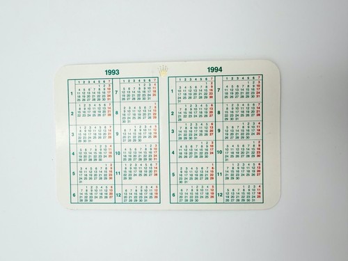 Rolex calendar calendario - calendar,