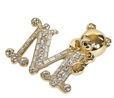 Max Mara Teddy broche Shiny