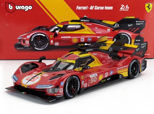 Burago ferrari 499p - 1/18,