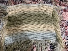 Poncho multicolore misto