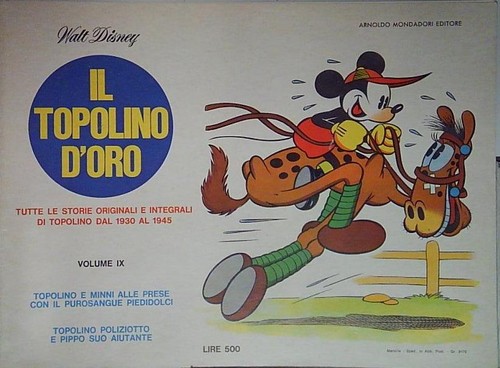 Topolino oro ix - d'oro,