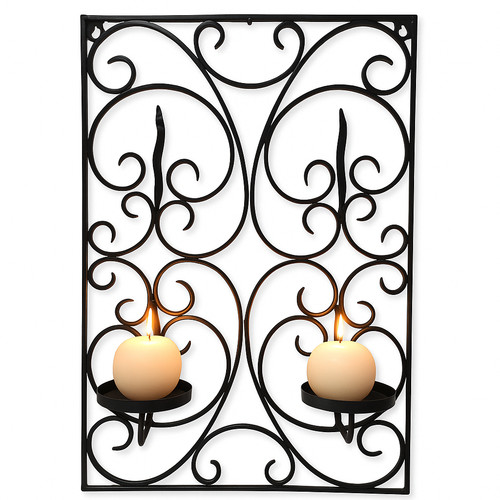 Candelabro parete vintage - candelabro,