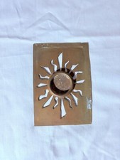 Antico portacandela ottone - antico,