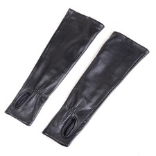 Guanti donna 35 cm vera pelle