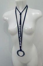 COLLANA LUNGA CON CERCHIO e