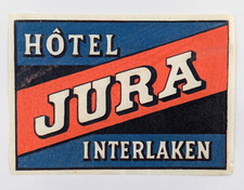 Vintage Hotel Luggage Label