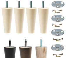 Piedino per mobili in legno