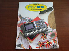 YAMAHA QY22 RARA VINTAGE BROCHURE CATALOGO 1995 - DA COLLEZIONE