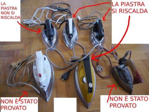Lotto vecchi ferri stiro - ferri, da