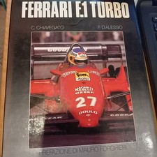 FERRARI ALFA ROMEO LIBRO FERRARI  F1 TURBO° " OTTIME CONDIZIONI