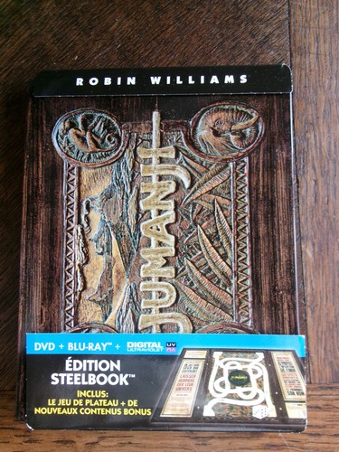 Jumanji steelbook blu ray - jumanji, blu-ray