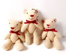 Teddy Bear - orsetti orsi 90s - set 3 pupazzetti ko Steiff uno con portachiavi