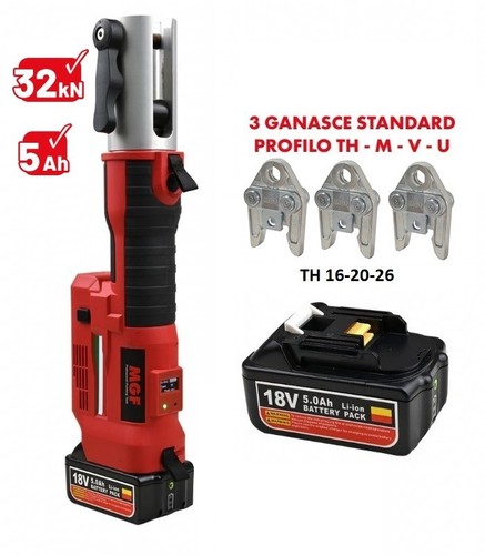 Pressatrice batteria con - batteria,