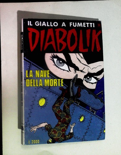 Diabolik ristampa costola - diabolik,
