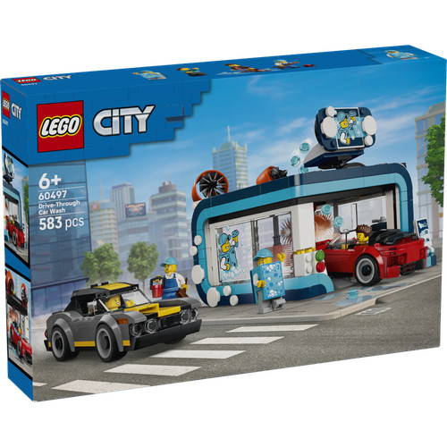 Lego city 60497 autolavaggio - lego,