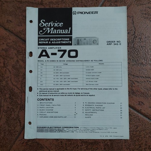 Manuale servizio - di,