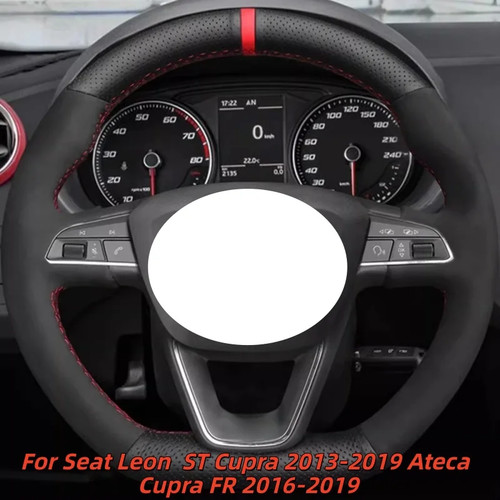 Copri volante alcantara cucito - copri,