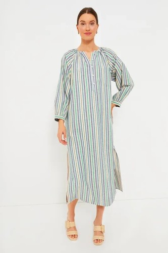 Abito maxi camicia tuckernuck - abito,