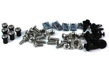 Per Honda CBR 900 RR Fireblade 2000-2001 Inox carenatura Viti parabrezza Kit 929