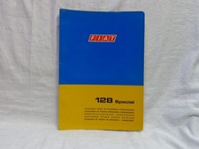 FIAT 128 SPECIAL CATALOGO