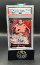 Jack Della Maddalena 2024 Finest UFC Finest Auto-Red Shimmer PSA 10 #FAJDM