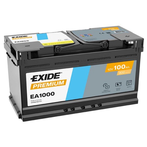 Batteria auto exide ea1000 - batteria,
