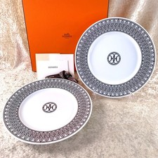 Hermes Paris H Deco piatto da