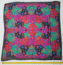 SCIARPA SETA FOULARD VINTAGE