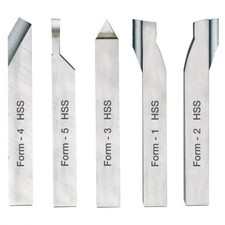 SET 5 utensili per tornio