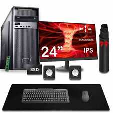 Pc fisso completo i5 4 core 8gb ram ssd 240gb monitor mouse tastiera e casse