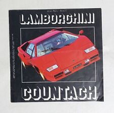 I113204 Depliant Auto - Lamborghini Countach - 1985