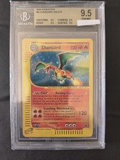 Bgs 9.5 CHARIZARD Expedition #6 Holo Quad Swirl