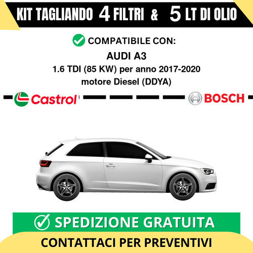 Tagliando filtri bosch 5 - tagliando,