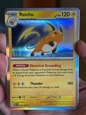 POKEMON RAICHU 026/165 RARE