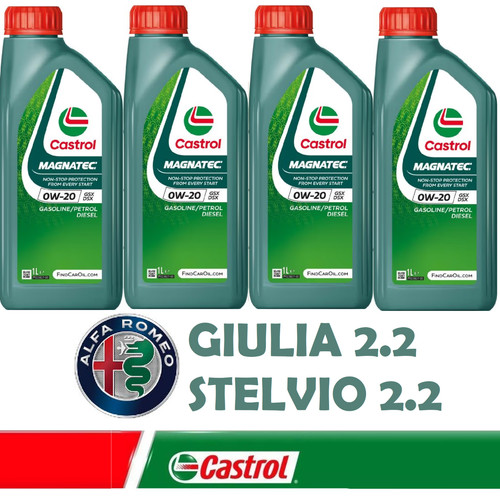 Olio motore castrol 0w20 c6 - castrol,