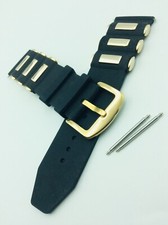 26mm Black watch strap INVICTA