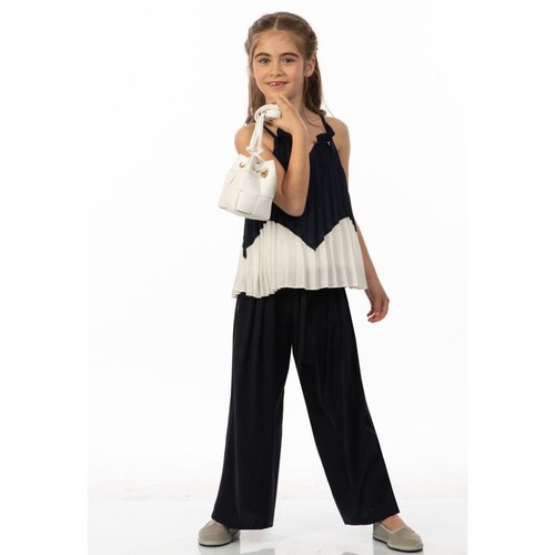 Alice pantalone blu bambina - blu,
