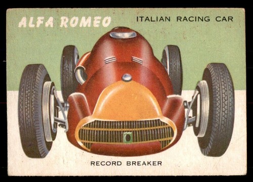 1954 topps mondo ruote 30 - 1954, su