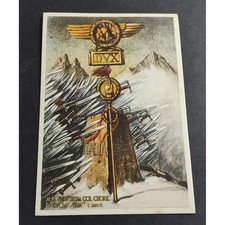 Cartolina Guardia alla Frontiera "Alla Frontiera col Cuore e con la Spada"