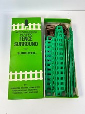 Recinzione plastica ad incastro Subbuteo Surround C108 in scatola originale anni '70