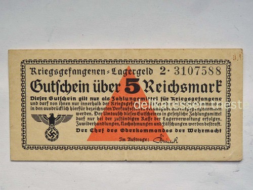 Reichsmark lagergeld - 5,
