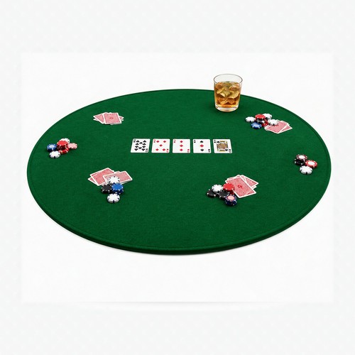 Copritavolo poker rotondo - copritavolo,