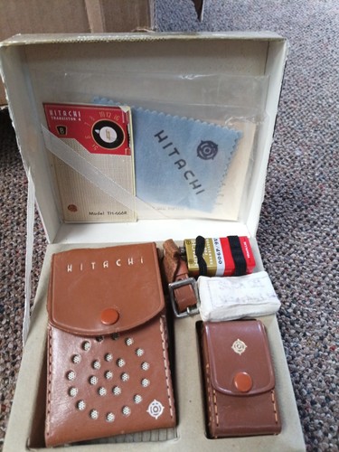 Radio transistor hitachi anni - transistor,